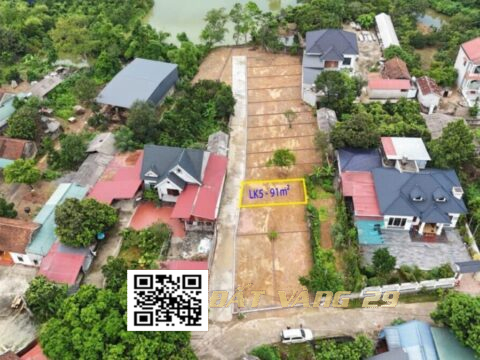 Bán đất Phân lô Xuân Mai 91m²  pháp lý rõ ràng – LK05