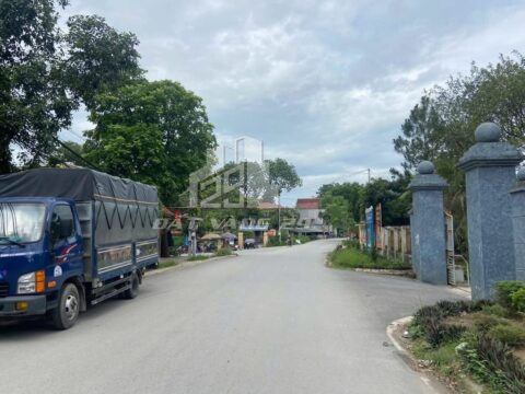 Bán đất Trung Hòa Chương Mỹ – Lô đất đẹp, 173m² sổ đỏ, ô tô đỗ cửa, khu dân cư đông đúc!