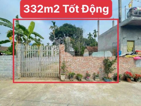 Bán Lô Đất 332m² (200m² Thổ Cư) – Tốt Động Chương Mỹ – Giao Dịch Nhanh, Sổ Rõ Ràng