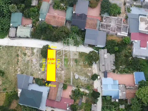 Bán đất Phân Lô Hoàng Văn Thụ Chương Mỹ – gần trường học , giá tốt  LK06 S=95,1m2