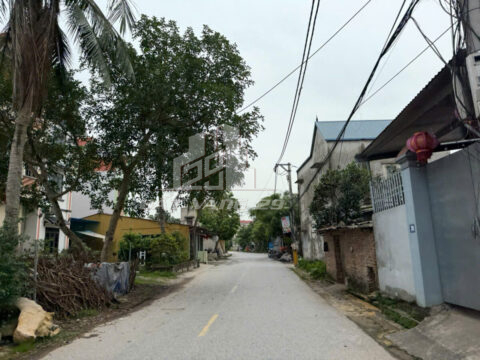 Bán đất mặt đường Thượng Vực – Kinh doanh tốt – Gía đầu tư S=54m2