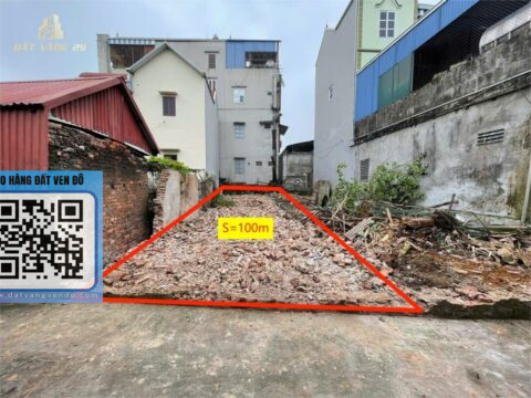 Bán Lô Đất Xóm Xá Chúc Sơn – Thổ cư sổ đỏ chính chủ, giá tốt đầu tư S=100m2