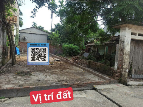 Bán đất Thanh Bình Chương Mỹ – Vị trí tiềm năng, gần Quốc lộ 6, cách Hà Nội chỉ 10km   S=81.5m2