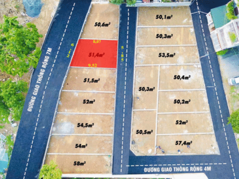 Đất Phân Lô Tân Bình Xuân Mai- Giá Cực Hấp Dẫn, Đầu Tư Lợi Nhuận Cao S=51,4m2