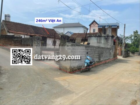 Bán đất nền thổ cư tân tiến 246m²  sổ đỏ chính chủ