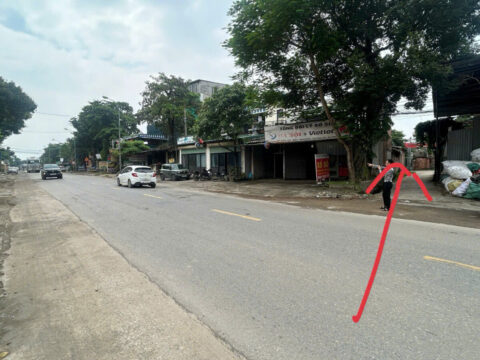 Bán đất thổ cư phố Đông Sơn – mặt tiền 5,9m, đường ô tô tránh nhau   S=85m2