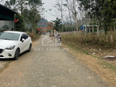 Bán đất Yên Thủy Hòa Bình – Đất thổ cư 100m², đường rộng, dân cư hiện hữu  S=110m2