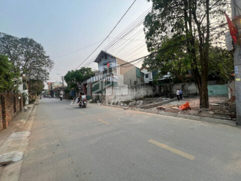 Bán đất Đông Phương Yên Chương Mỹ – Siêu phẩm lô góc full thổ cư, cách QL6 chỉ 300m  S=84m2