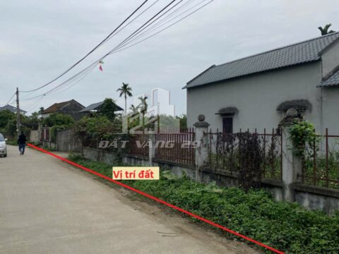 Bán đất thổ cư ở Tân Tiến – Lô góc trục chính của thôn chuẩn bị trải nhựa,ô tô tránh nhau   S=1850m2