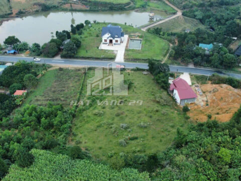 Bán đất Cao Phong Hòa Bình – 3733m² có 400m² thổ cư – Mặt tiền 46m bám QL6, sổ hồng sẵn