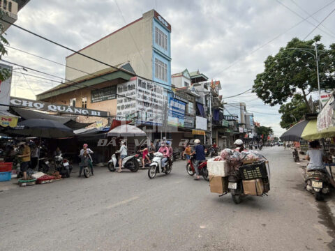 Bán đất Quảng Bị Chương Mỹ – 50m², nhà 4 tầng đang kinh doanh, 2 mặt tiền, dòng tiền ổn định