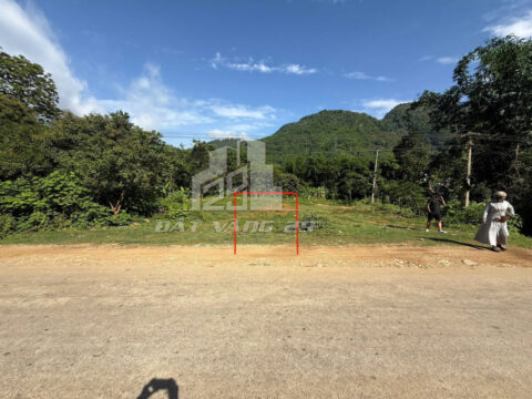 Bán đất Mai Châu Hòa Bình – 75m² ONT, thực dùng hơn 100m², gần trường học, dân cư đông