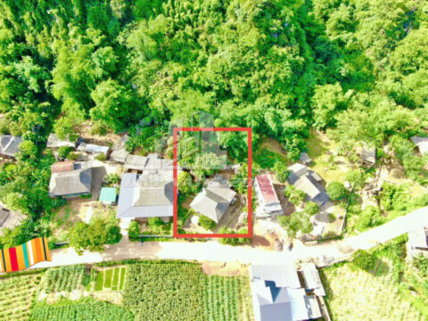 Bán đất Mỹ Hòa Tân Lạc – 517m², có 300m² thổ cư, nhà sàn 2 tầng siêu đẹp, view đồng siêu thoáng