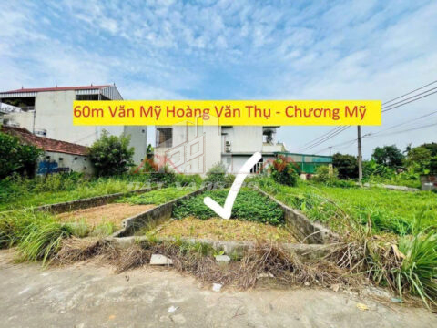 Bán đất Hoàng Văn Thụ Chương Mỹ – Siêu phẩm 60m² vuông vắn – Cách đường HCM chỉ 100m!