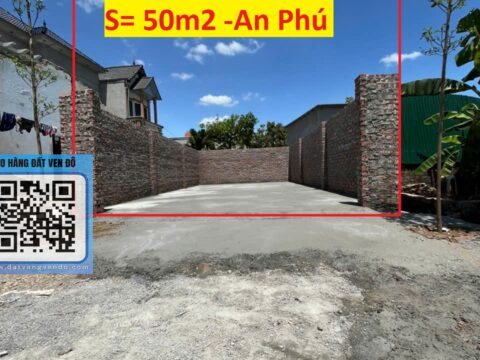 BÁN LÔ ĐẤT TRUNG TÂM AN PHÚ – TT CHÚC SƠN – CHƯƠNG MỸ – HÀ NỘI S=50M2