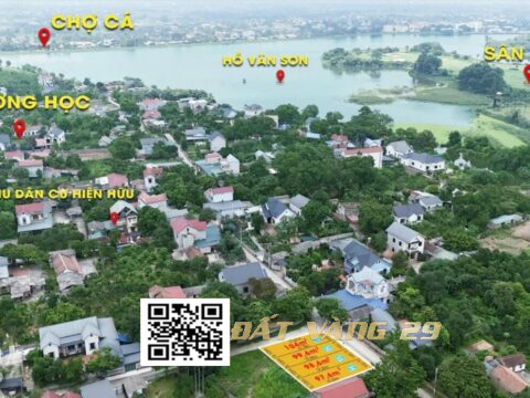 Đất phân lô Nam Phương Tiến Xuân Mai 98,6m² vuông đẹp – Gần trung tâm – LK03