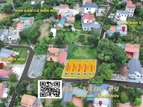 Bán Đất Phân Lô Đông Nam 104m²  Nam Phương Tiến – Xuân Mai – LK01