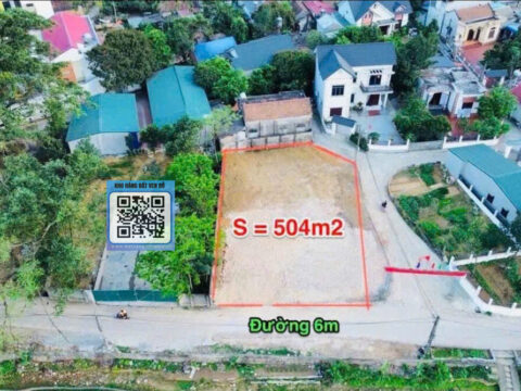 Bán Đất nền Đông Sơn Chương Mỹ – Vừa ở vừa kinh doanh, giá đầu tư – Diện tích 504m²