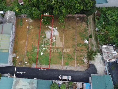 Bán Đất Phân Lô Gần ĐH Lâm Nghiệp – Xuân Mai – Hà Nội ,Đầu Tư Sinh Lời Cao  LK 3   S=114m2