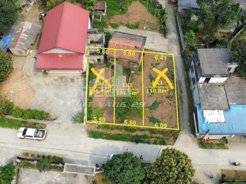 Bán Lô đất giá tốt tại Liên Sơn – Đường ô tô – Sổ sẵn – S=100,1m²