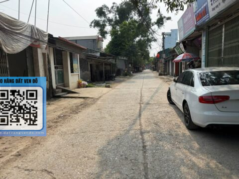 Bán đất Hoà Chính Chương Mỹ – Sẵn nhà tầng chỉ việc ở   S=90,2m2