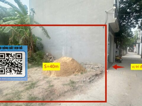 Bán Lô Đất đẹp Phụng Châu – Lô góc 2 mặt thoáng – Full thổ cư, Giá cực mềm S=40m2