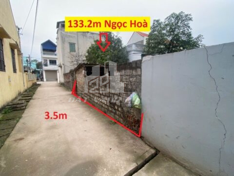 CHÍNH CHỦ CẦN ĐẤT Ở ĐÔ THỊ THÔN NGỌC HÒA – PHƯỜNG CHƯƠNG MỸ         S=133,2m2