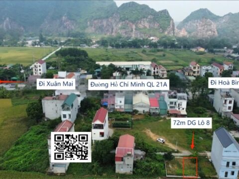 BÁN ĐẤT ĐẤU GIÁ NAM PHƯƠNG TIẾN – KHU PHÂN LÔ 8, CẠNH UBND XÃ – ĐƯỜNG Ô TÔ TRÁNH THOẢI MÁI S=72m²