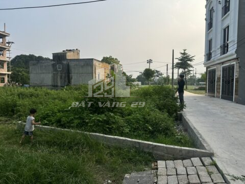 Bán đất Tổ dân phố Thuỵ Hương – Phường Chương Mỹ – 64,5m² – 2 mặt thoáng – Đường ô tô chạy quanh