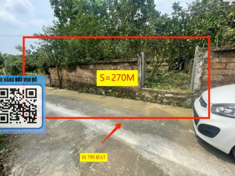 SIÊU PHẨM ĐẤT GÒ CÁO THỦY XUÂN TIÊN – MẶT TIỀN RỘNG – S=270m²