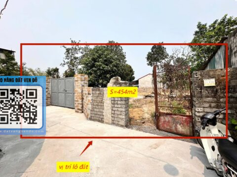 BÁN ĐẤT NỀN THỔ CƯ MỸ LƯƠNG – SỔ ĐỎ CHÍNH CHỦ – S=454M²