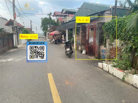Bán đất Tốt Động Chương Mỹ – 78.5m² Vuông Vức – Đường Xe Tải Chạy Thông – Sổ Hồng Công Chứng Ngay!