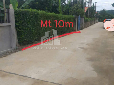 Bán đất Dũng Phong Cao Phong – 327m² – Mặt tiền 10m – Gần chợ, trường, cây xăng
