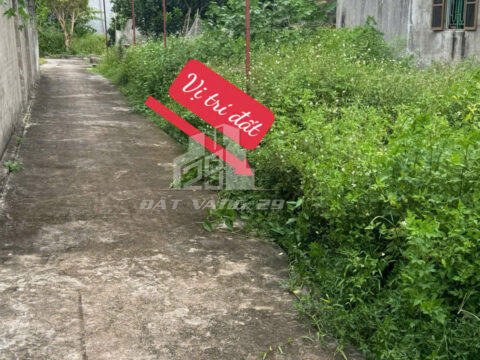 Bán đất làng Chuông Thanh Oai – 106.7m² – Mặt đường nhựa – Thổ cư 100% – Không sổ