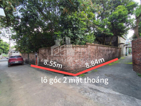 Bán đất lô góc Phú Nghĩa Chương Mỹ – 80m² – Cách QL6A chỉ 150m – Sổ đỏ chính chủ