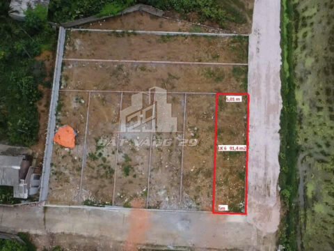 Bán Đất đẹp phân lô Hoàng Văn Thụ – Khu dân cư mới – LK06 – S=91,5m²