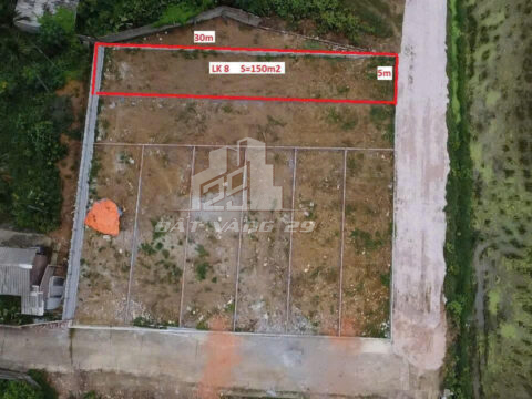 Bán Đất Nền Phân lô Hoàng Văn Thụ – Hạ tầng chuẩn, xây dựng ngay – Lk08 – S=150,5m²