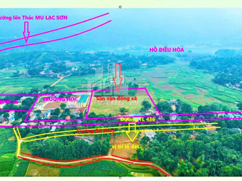 Bán đất xã Định Cư Lạc Sơn – 139m² full thổ cư – Gần đường tỉnh 436, trường học, ủy ban