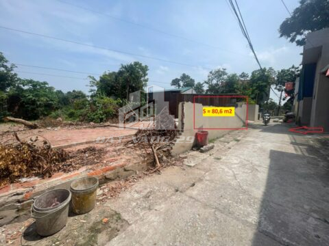  BÁN ĐẤT THỔ CƯ CHÚC ĐỒNG PHƯỜNG CHƯƠNG MỸ – GIÁ TỐT S=80,6m2