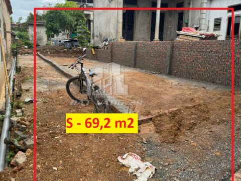 Bán đất full thổ cư Ninh Sơn Chúc Sơn – Sổ đỏ sẵn, 2 mặt tiền S=69,2m²
