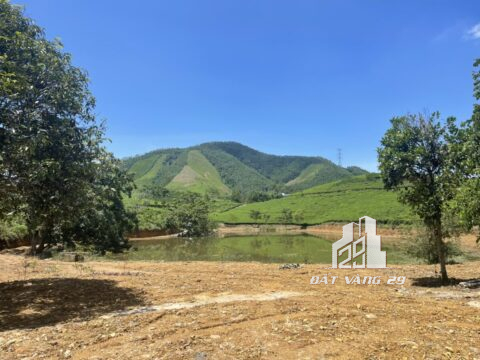 Bán Đất Nghỉ Dưỡng Yên Lập – 5.500m² – 100m² Thổ Cư – Ao Cá, View Đồi Thoáng Mát!