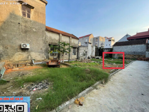 Bán đất Hữu Văn Chương Mỹ – 43,9m² – Gần chợ, gần bến xe – Sổ nở hậu!