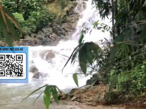 Bán Đất Nghỉ Dưỡng Bakhan Mai Châu – (400m² Đất Ở) – View Suối & Thác Nước Tuyệt Đẹp!  S=5.700m²