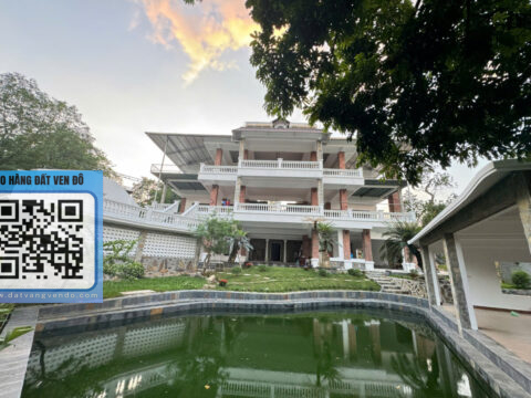 Bán Biệt Phủ Nghỉ Dưỡng Hòa Sơn Lương Sơn – (400m² Thổ Cư) – View Đẹp, Gần Khu Resort!   S=1247m²