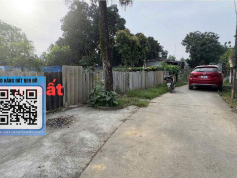 Bán Đất Xuân Sen Thủy Xuân Tiên – Chương Mỹ – Đường Ô Tô Tránh – Sổ Đỏ Sẵn!  S=90,5m²