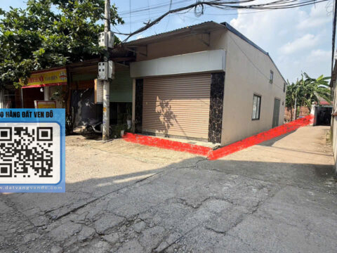 Bán Đất Thụy Hương Chương Mỹ – Lô Góc 2 Mặt Ngõ – Sẵn Nhà Cấp 4!   S=86,8m²