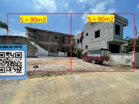BÁN LÔ ĐẤT ĐẸP THANH BÌNH CHƯƠNG MỸ – GIÁ TỐT – S=90M²  (T1)