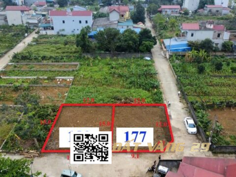 Bán đất tái định cư sân golf skylake Hoàng Văn Thụ – Đường thông ô bàn cờ, ô tô tránh nhau – S=177m²