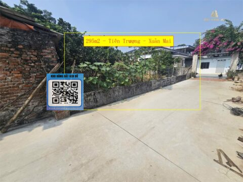 Bán đất Tiên Trượng Xuân Mai – Đường ô tô vào đất– dân cư đông đúc  S= 295m2