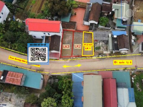 Bán đất xã Tân Tiến,Mặt đường La Thành – Trục kinh doanh liên xã sầm uất LK 1